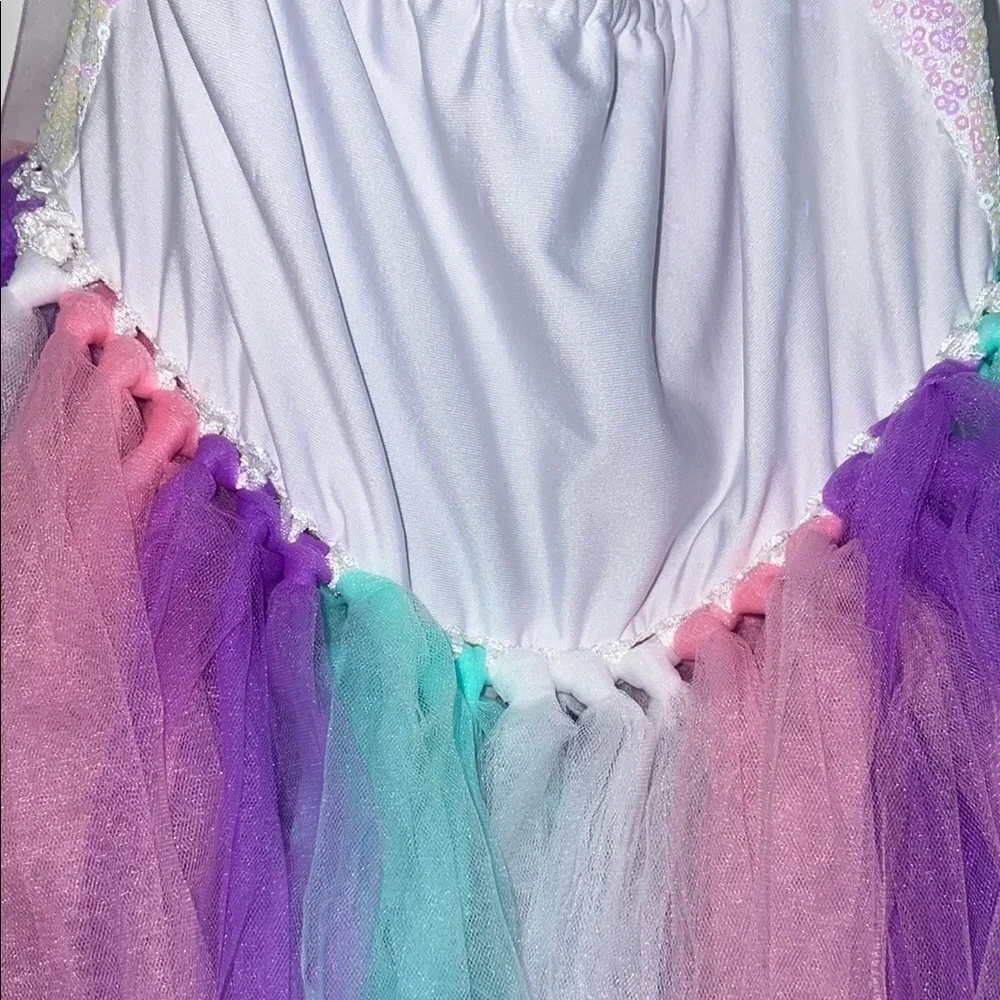 Magical Unicorn Tutu Dress with lightup Headband